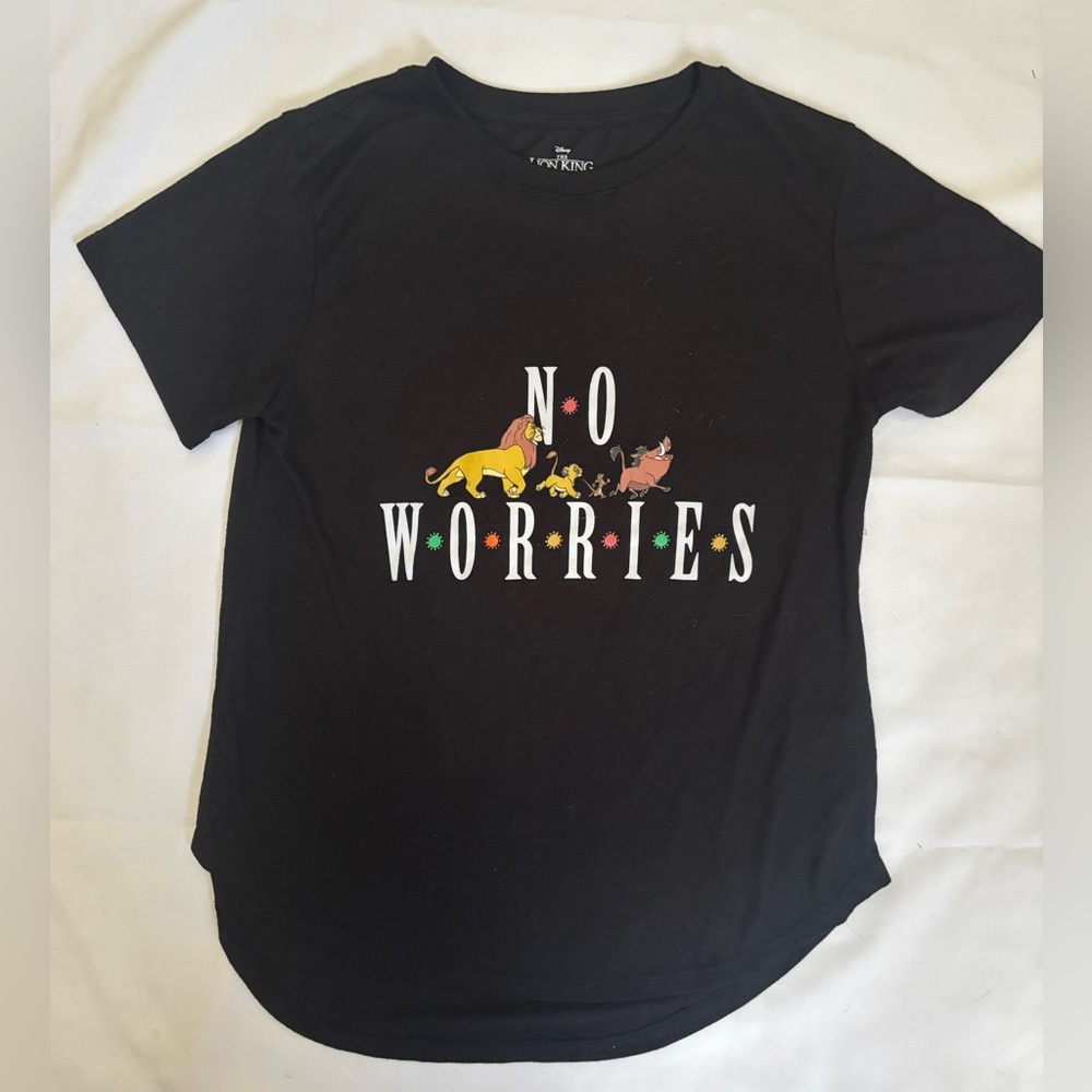 Disney “The Lion King” Graphic Tee in Black Sz L 11/13 Jrs